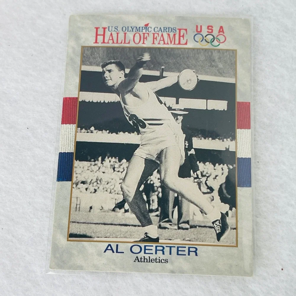 1991 Impel US Olympic Hall of Fame Al Oerter #4 Trading Card Athletics Discus